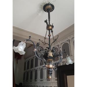 Neo Gothic 2-light Pendant Light