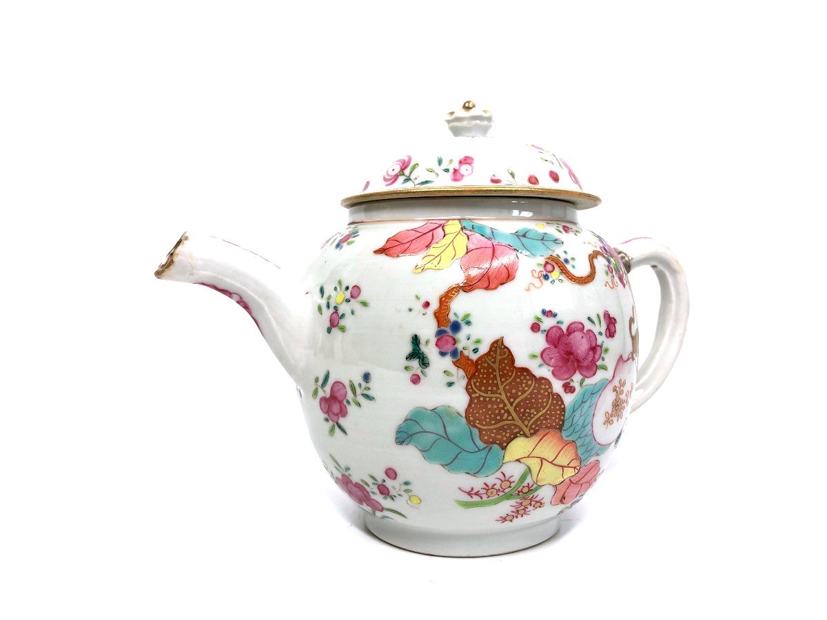 Théière Porcelaine de Chine Décor -photo-2