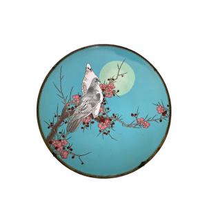 Ancien Plat Cloisonné Namikawa Sosuke Style Japon Meiji