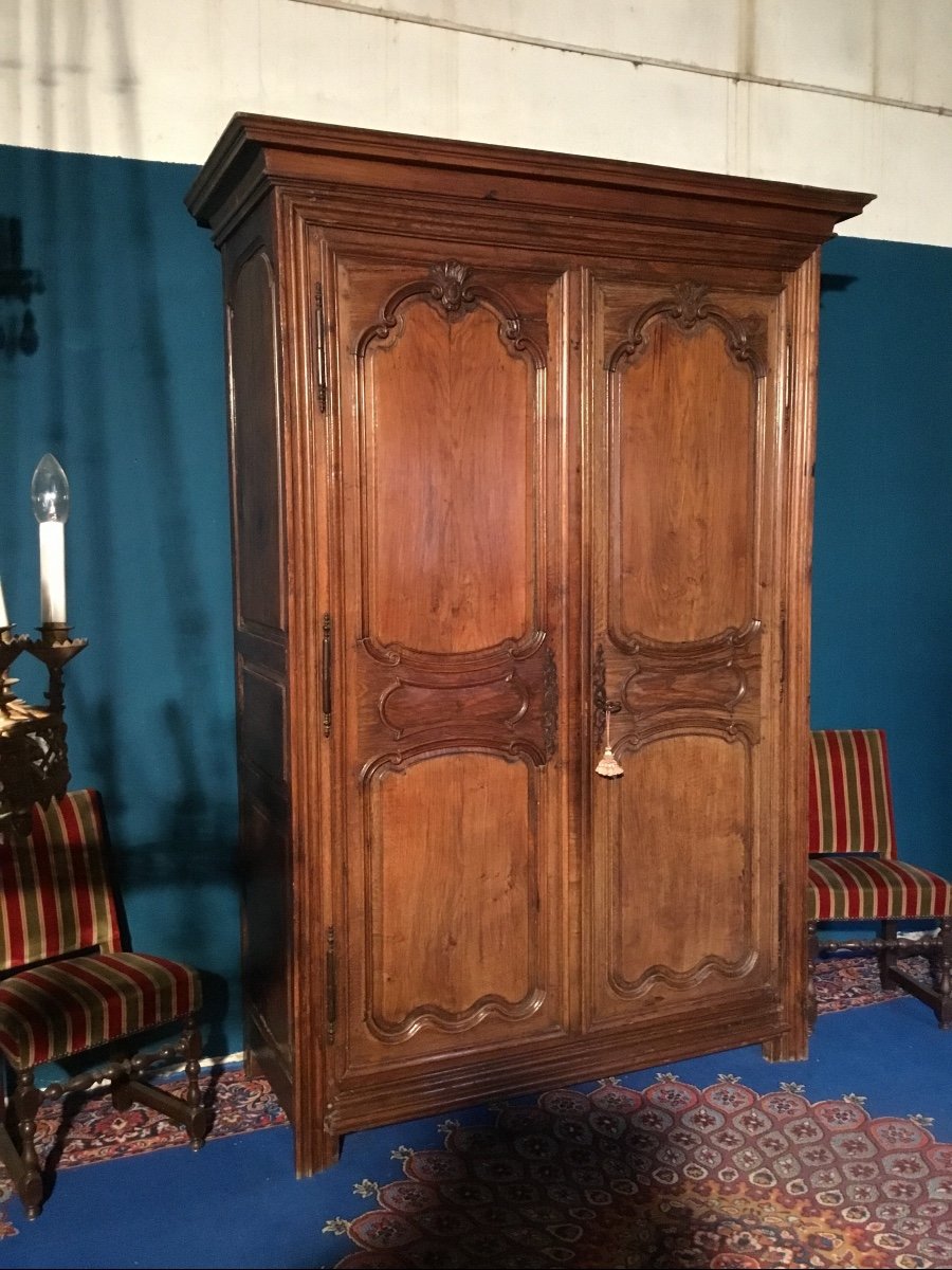 Armoire,, Régence, En Chêne époque 18ème -photo-4