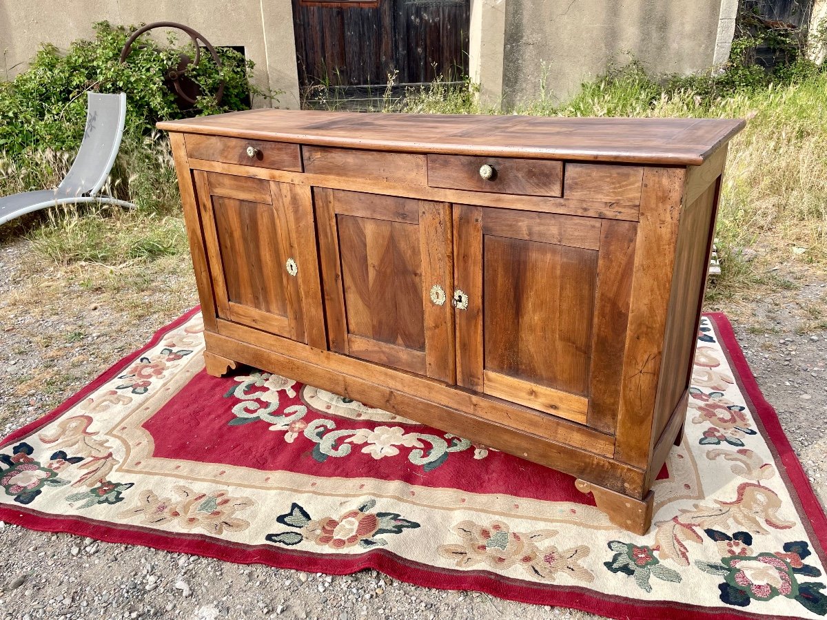 Enfilade Buffet, Louis Philippe, En, Noyer époque 19m