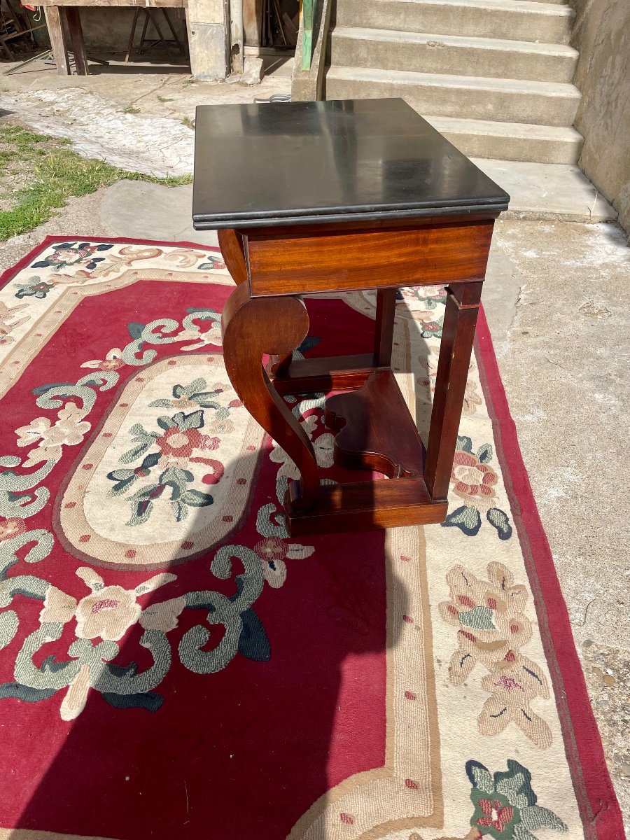 Petite Console,, Restauration, à Crosse époque, XIXe Siècle -photo-4