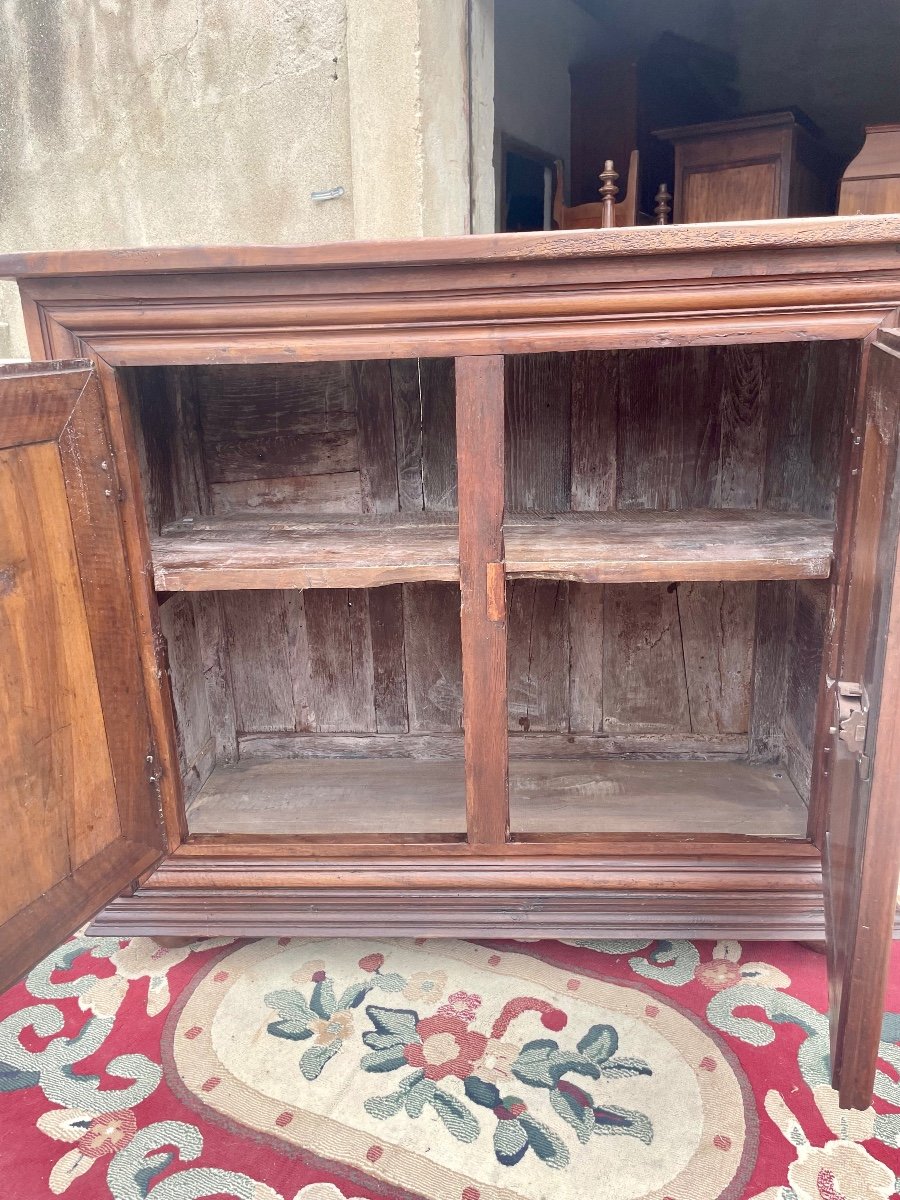 Buffet, Two Louis XIII Doors In Walnut From The 17th Century -photo-7