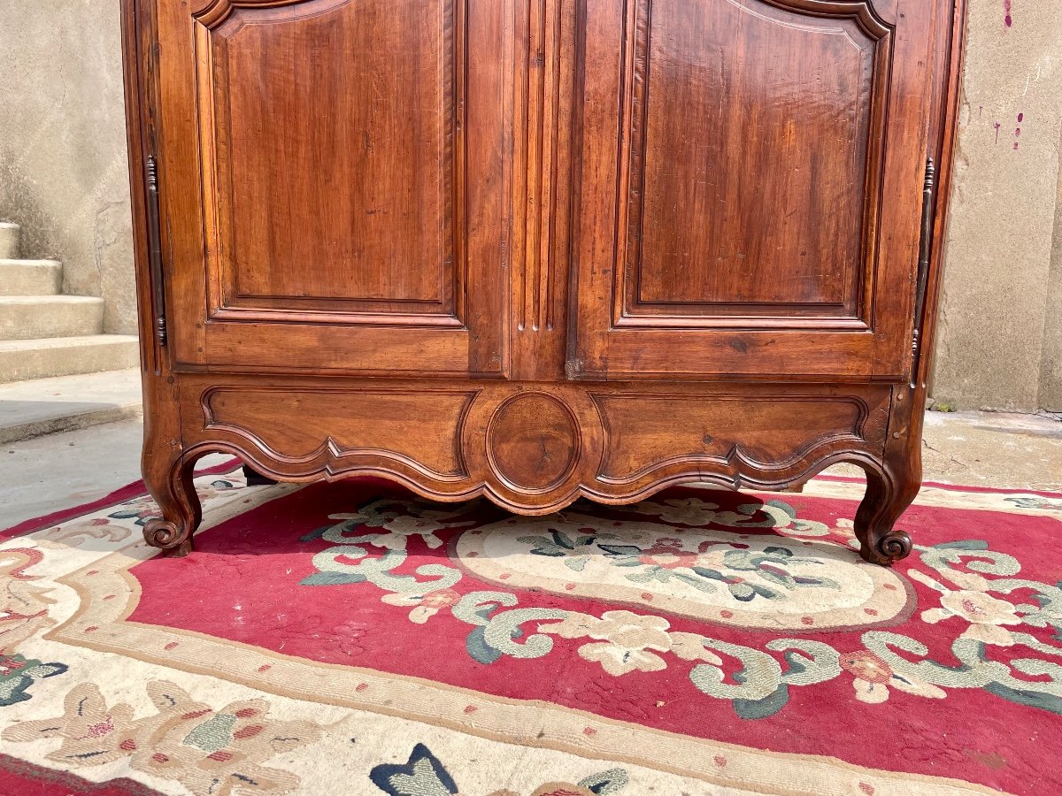 Wardrobe, Provençal Louis XV, Gendarme Hat From The 18th Century-photo-6