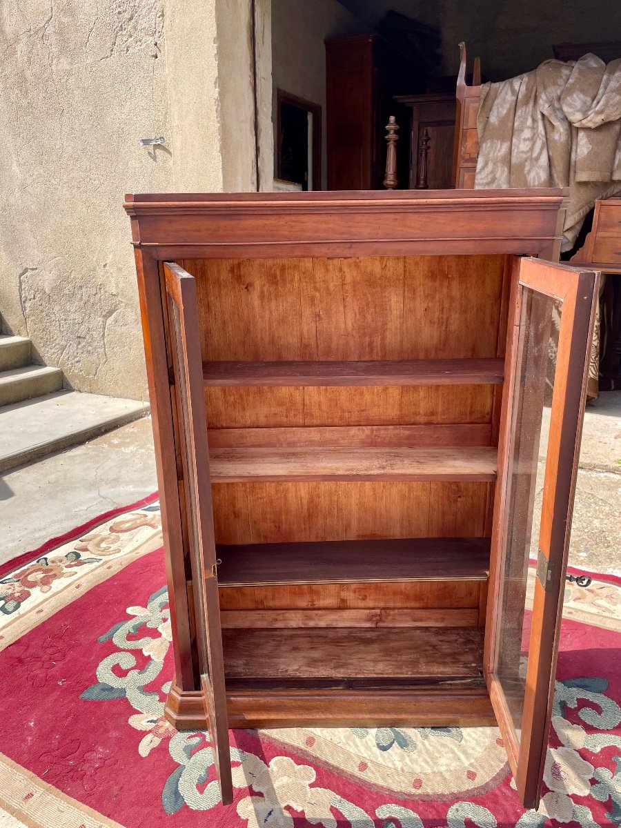 Small Library, Napoleon III, Mahogany, 19th Century -photo-2