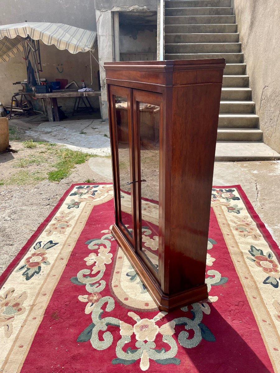 Small Library, Napoleon III, Mahogany, 19th Century -photo-2