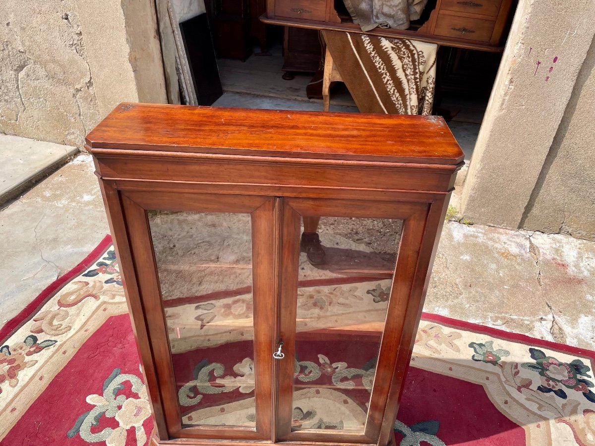 Small Library, Napoleon III, Mahogany, 19th Century -photo-5