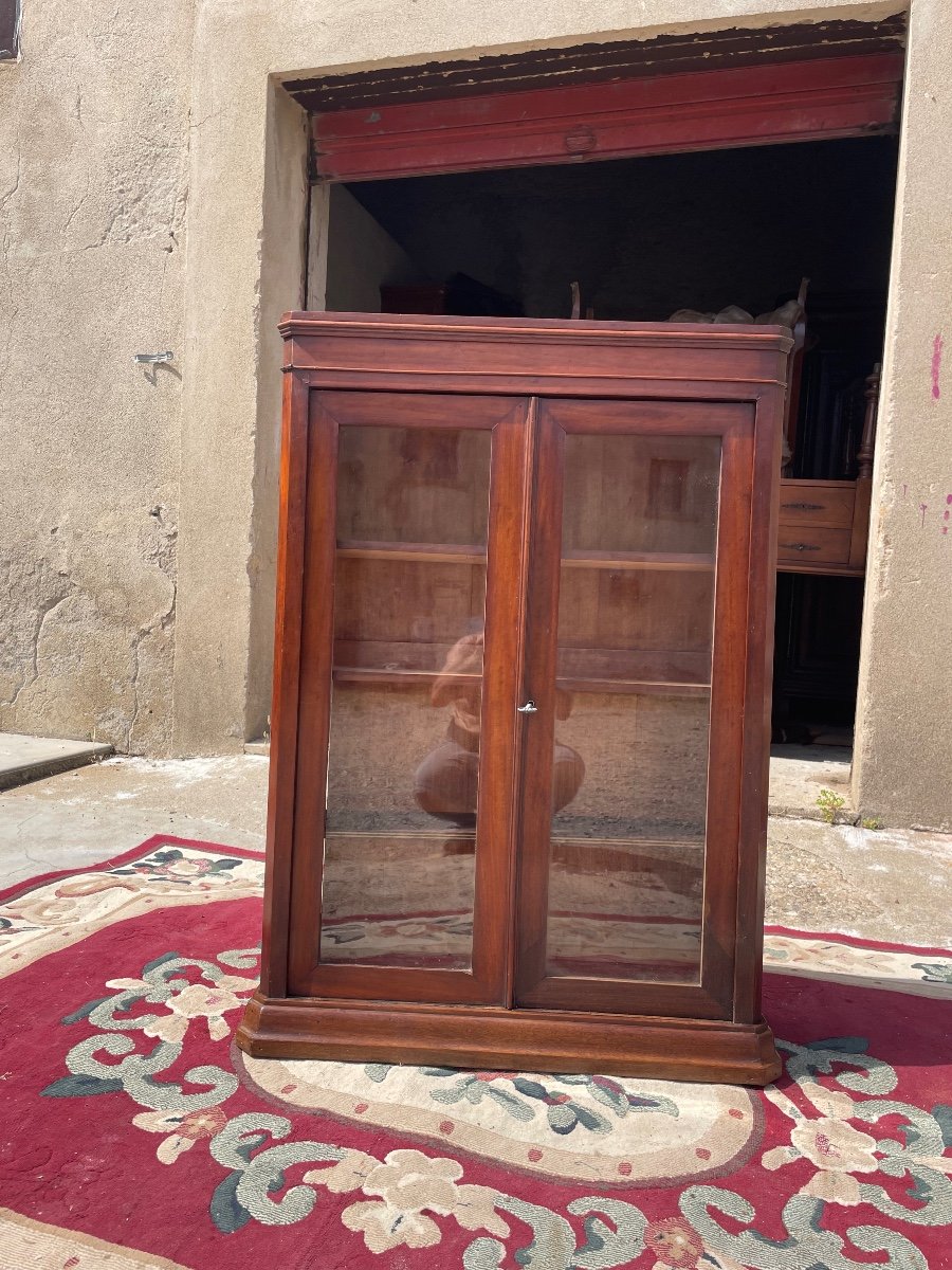 Small Library, Napoleon III, Mahogany, 19th Century -photo-6