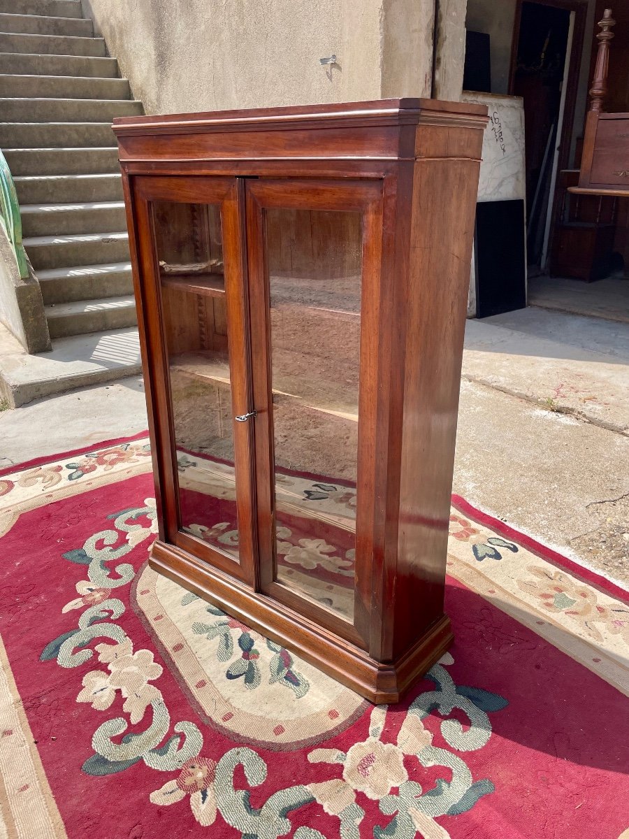 Small Library, Napoleon III, Mahogany, 19th Century -photo-7