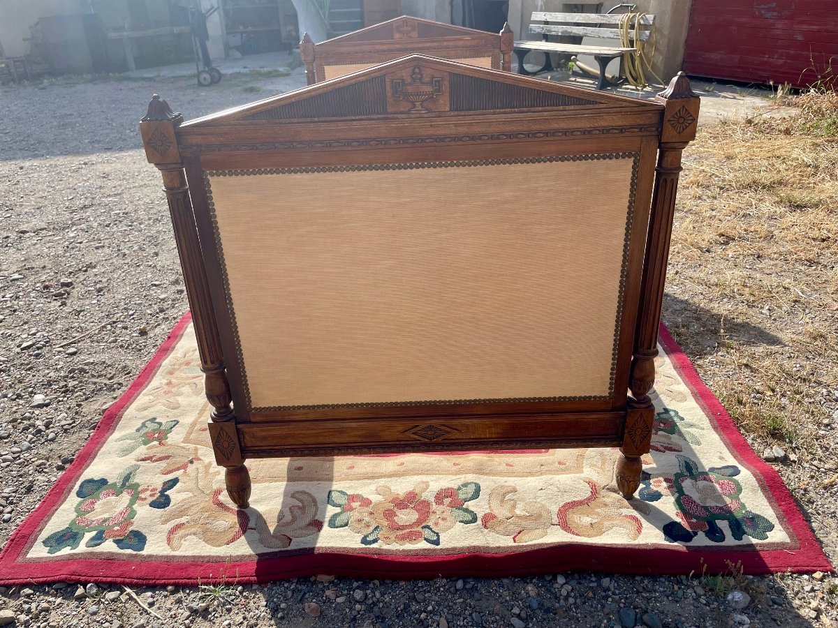 Provençal Bench Bed In Walnut From 19th Century -photo-7