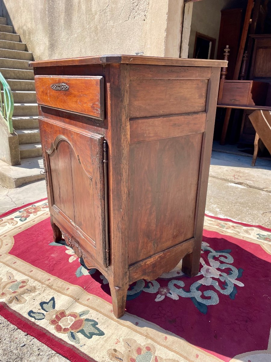 Louis XV Jam Maker, In Cherry Wood From The 18th Century.-photo-2