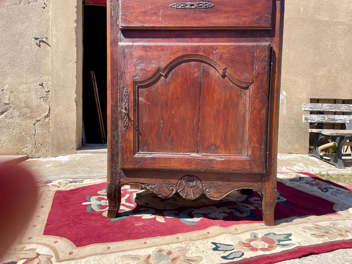 Louis XV Jam Maker, In Cherry Wood From The 18th Century.-photo-3