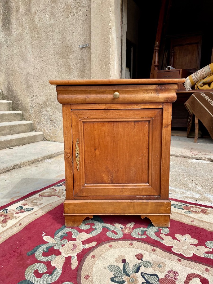 Jam Maker, Louis Philippe, In Cherry Wood From The 19th Century -photo-2