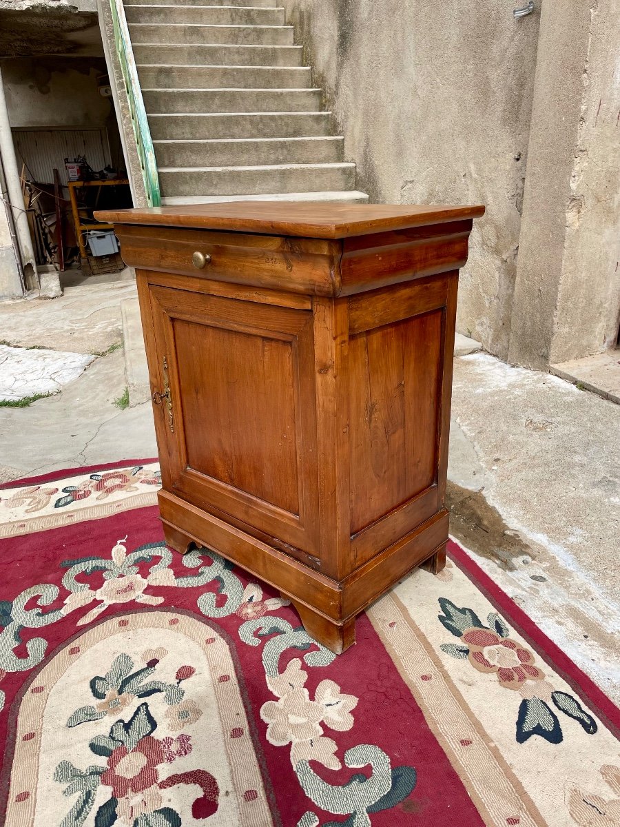 Jam Maker, Louis Philippe, In Cherry Wood From The 19th Century -photo-1