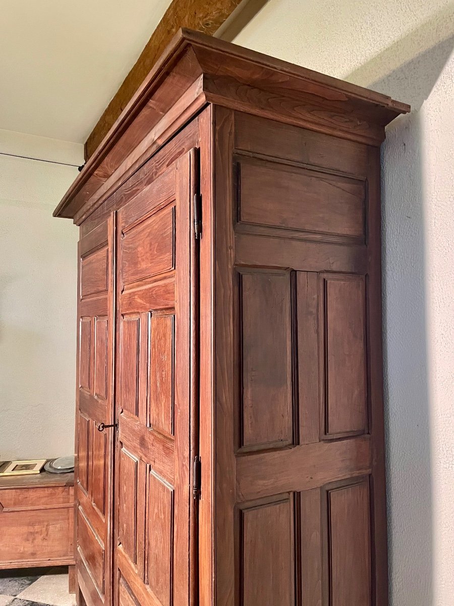 Armoire,,,, De Château, Louis XIII , En Chêne D époque XVIIem Siècle -photo-4