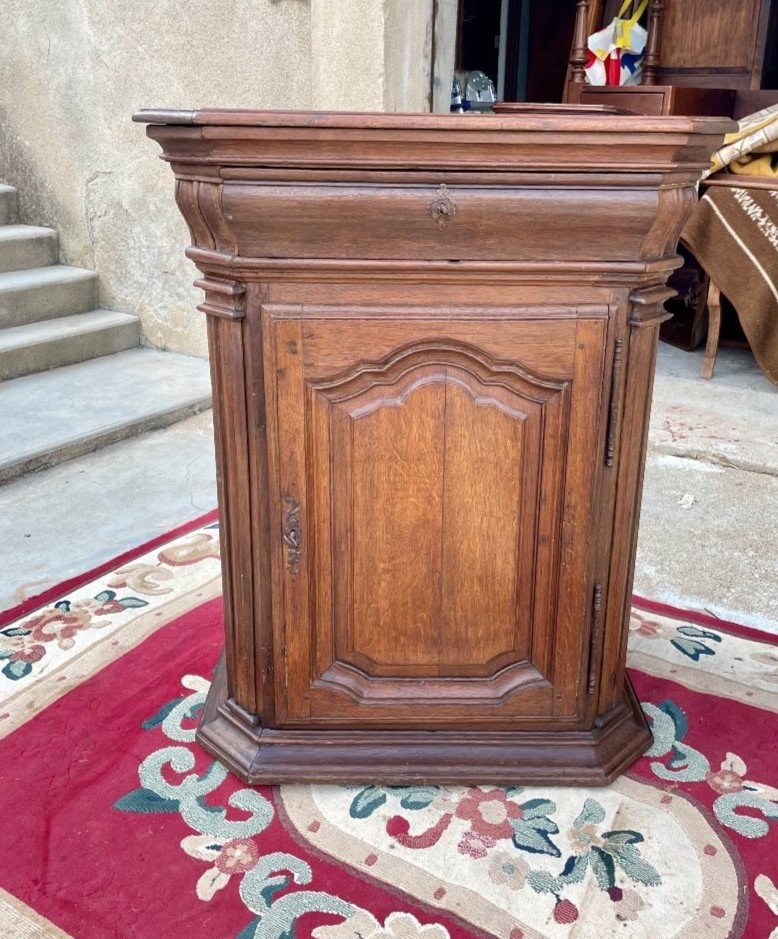 Jam Maker Woodwork, Regency In Oak Period 18th Century 