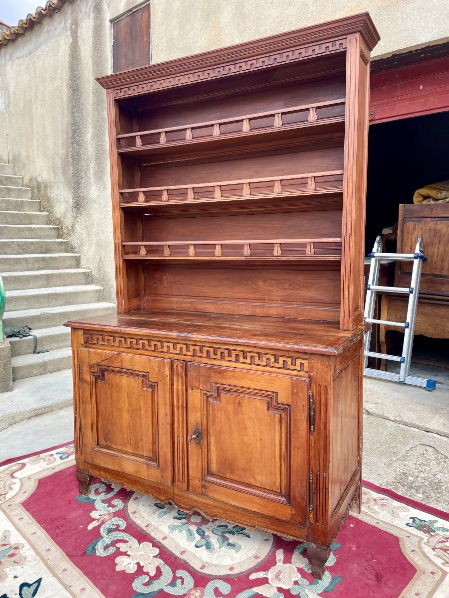 Louis XVI Dresser, In Walnut, 18th Century -photo-2