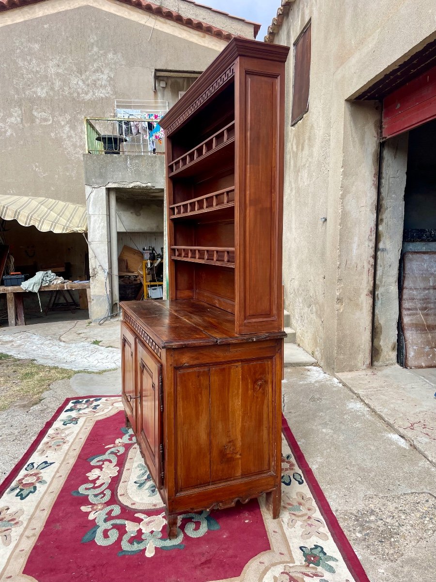 Louis XVI Dresser, In Walnut, 18th Century -photo-3