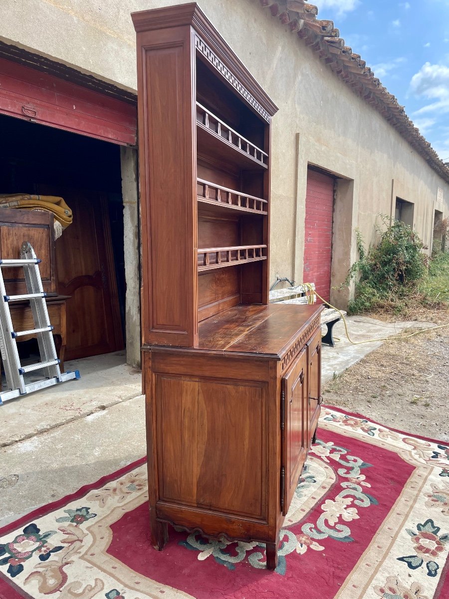 Louis XVI Dresser, In Walnut, 18th Century -photo-1