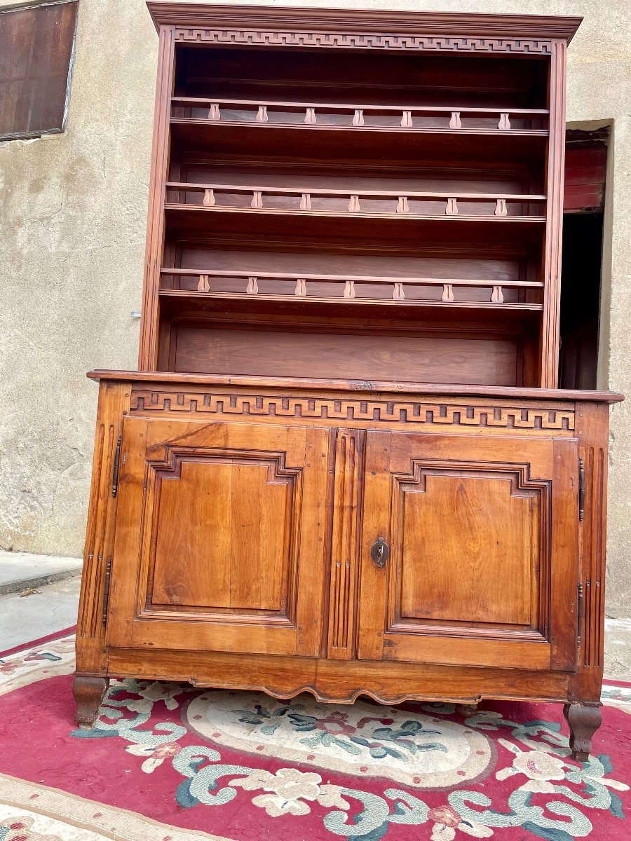 Louis XVI Dresser, In Walnut, 18th Century -photo-4