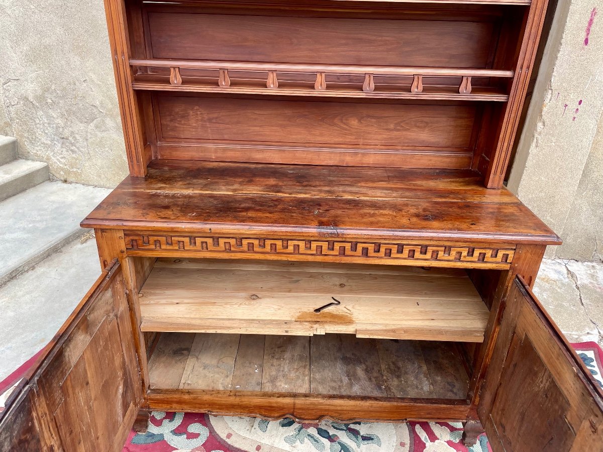 Louis XVI Dresser, In Walnut, 18th Century -photo-5