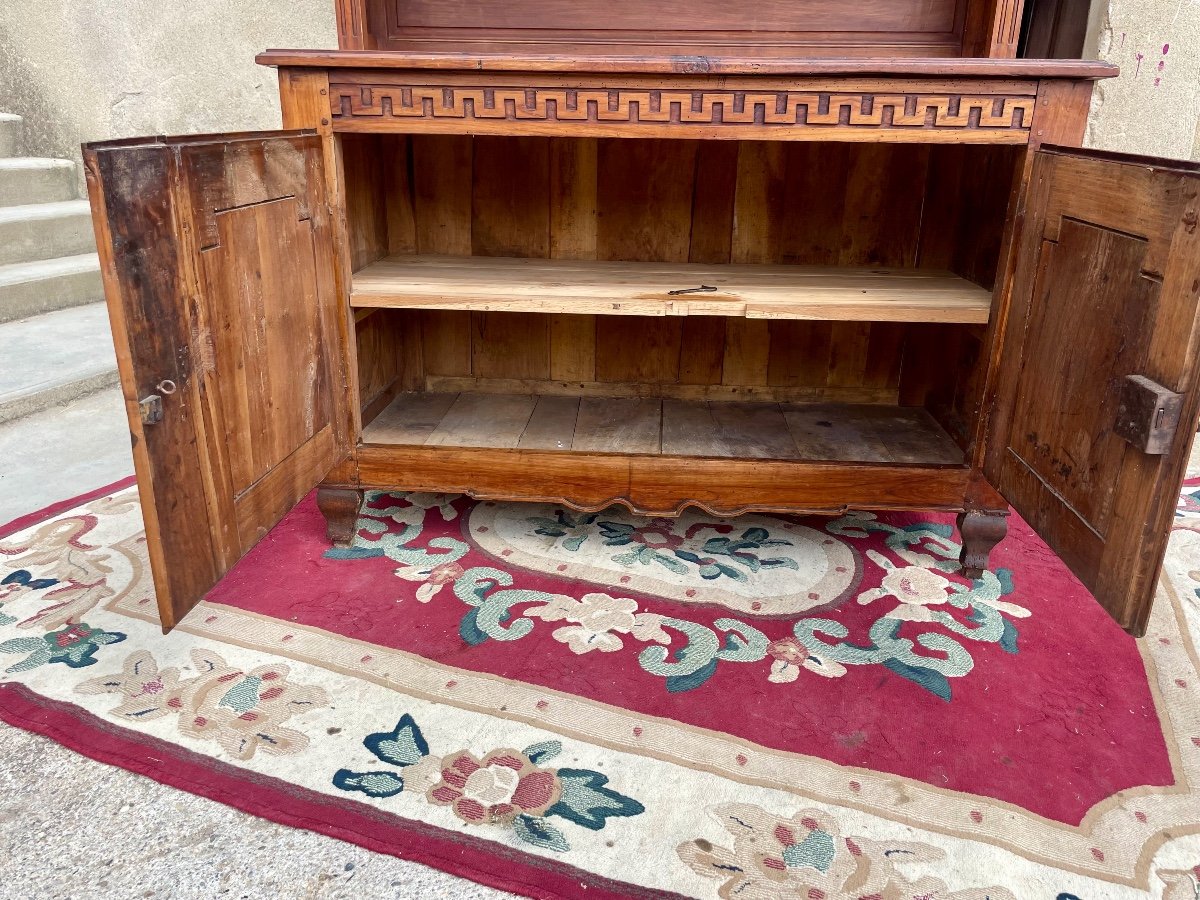 Louis XVI Dresser, In Walnut, 18th Century -photo-8