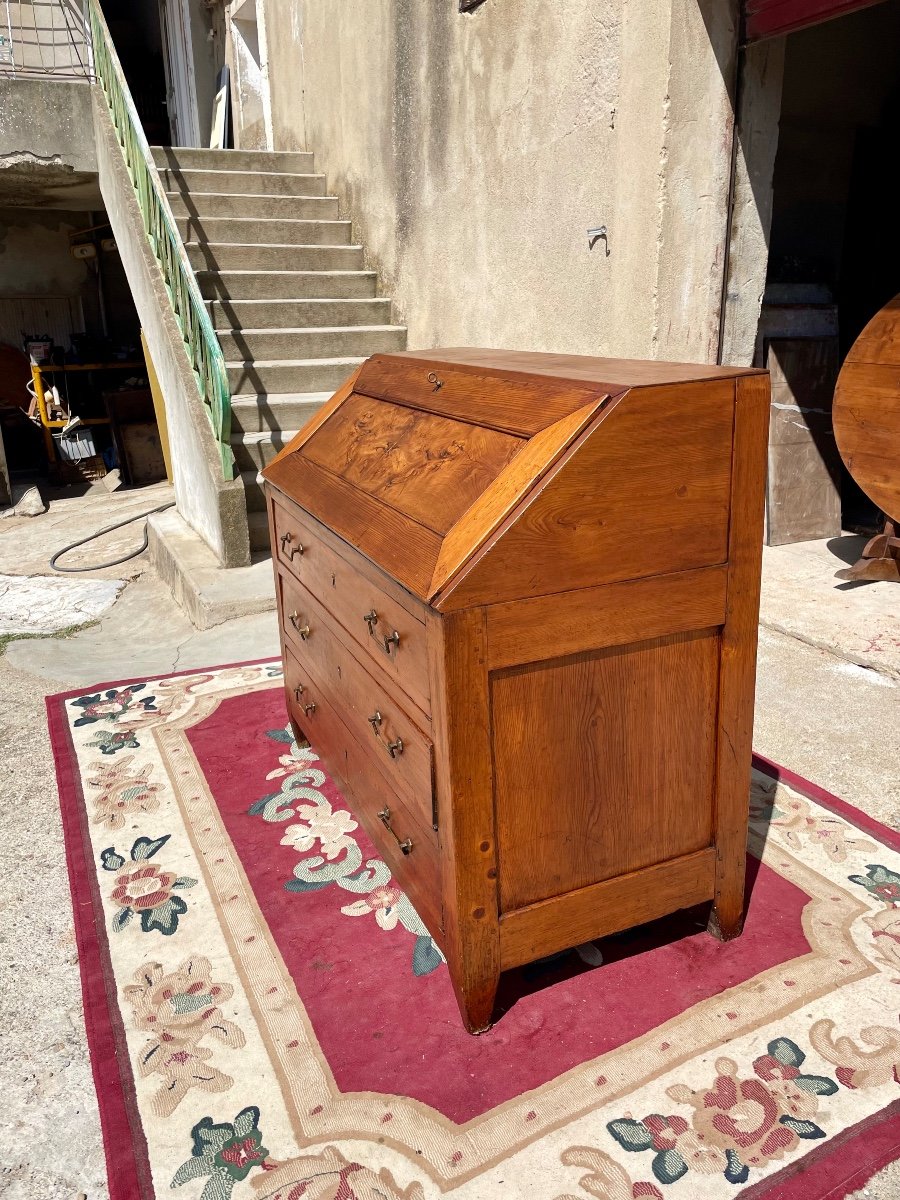 Chest Of Drawers, Secretary, Directoire Slope From The 18th Century -photo-4