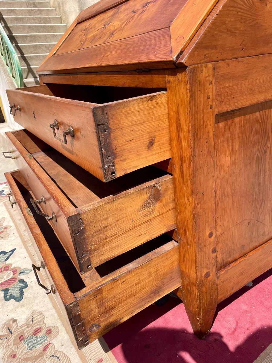 Chest Of Drawers, Secretary, Directoire Slope From The 18th Century -photo-1