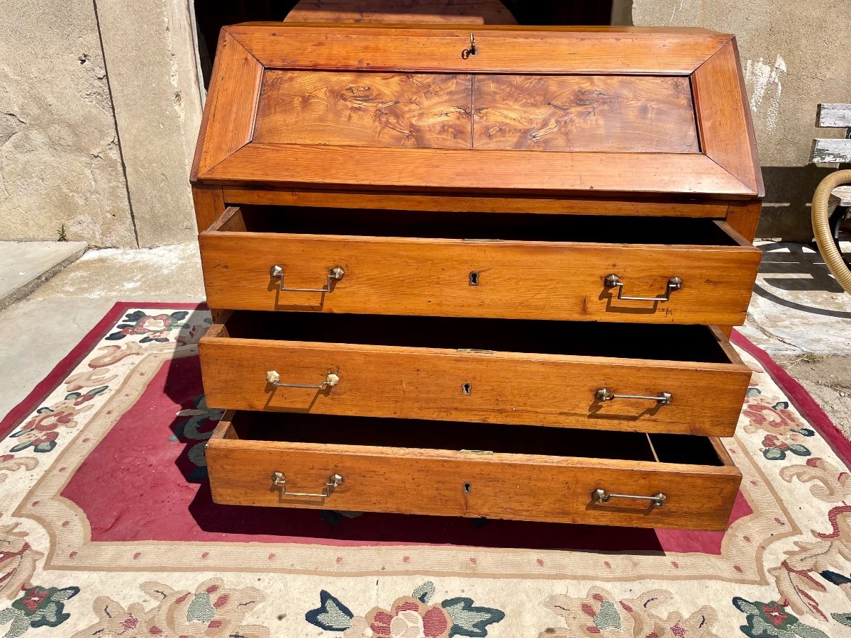 Chest Of Drawers, Secretary, Directoire Slope From The 18th Century -photo-2