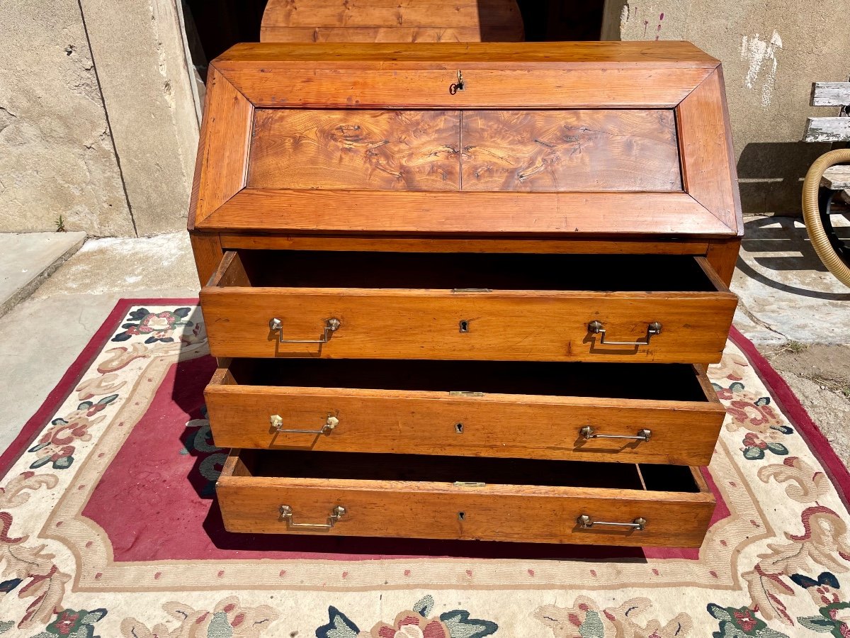 Chest Of Drawers, Secretary, Directoire Slope From The 18th Century -photo-3