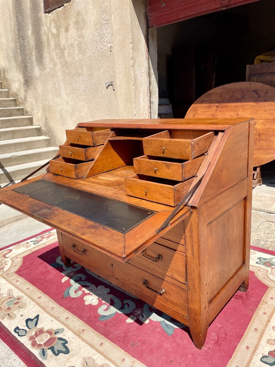 Chest Of Drawers, Secretary, Directoire Slope From The 18th Century -photo-4