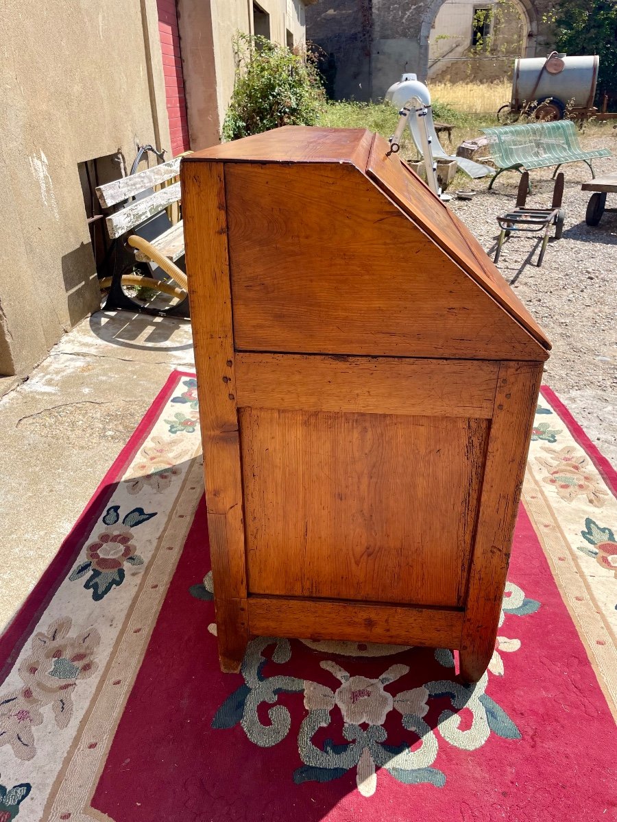 Chest Of Drawers, Secretary, Directoire Slope From The 18th Century -photo-6