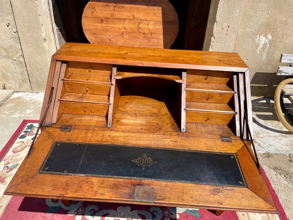 Chest Of Drawers, Secretary, Directoire Slope From The 18th Century -photo-8