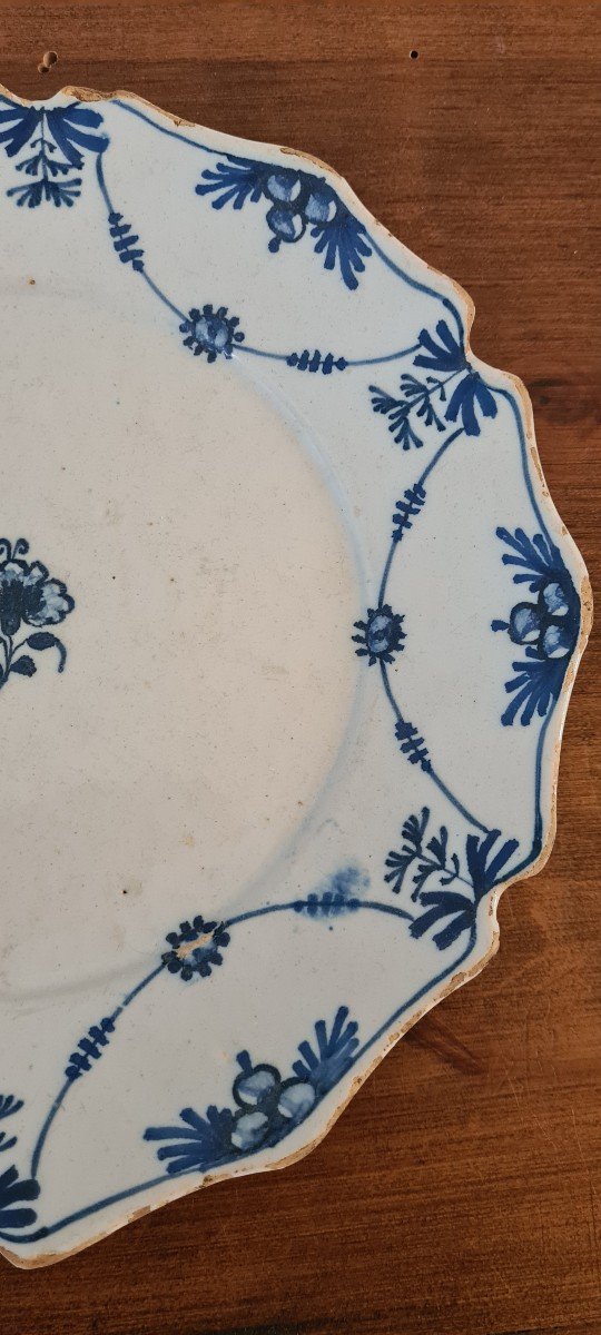 18th Century Delft Earthenware Plate -photo-4