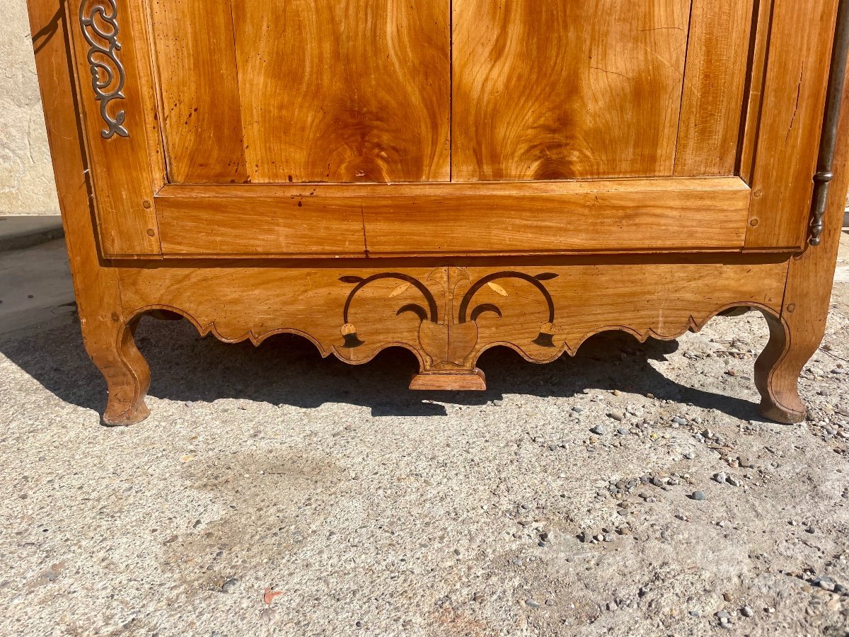 Louis XV Period Walnut Cabinet, 19th Century.-photo-6