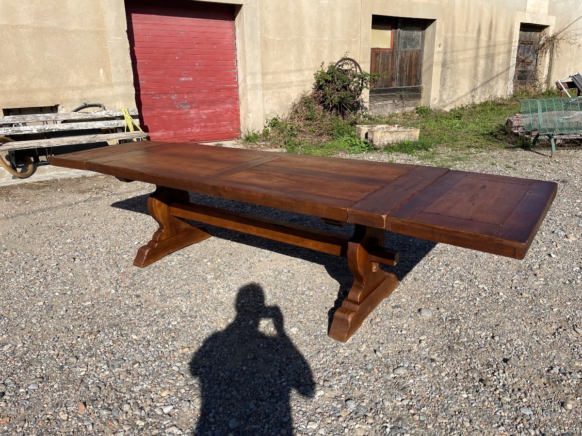 Table, Monastery Farmhouse Oak Period, 1900-photo-4