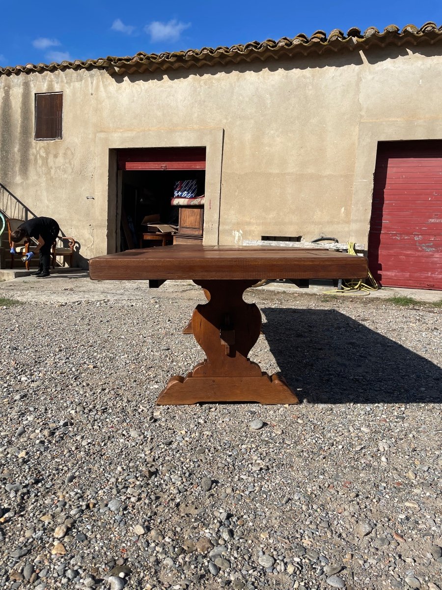 Table, Monastery Farmhouse Oak Period, 1900-photo-5