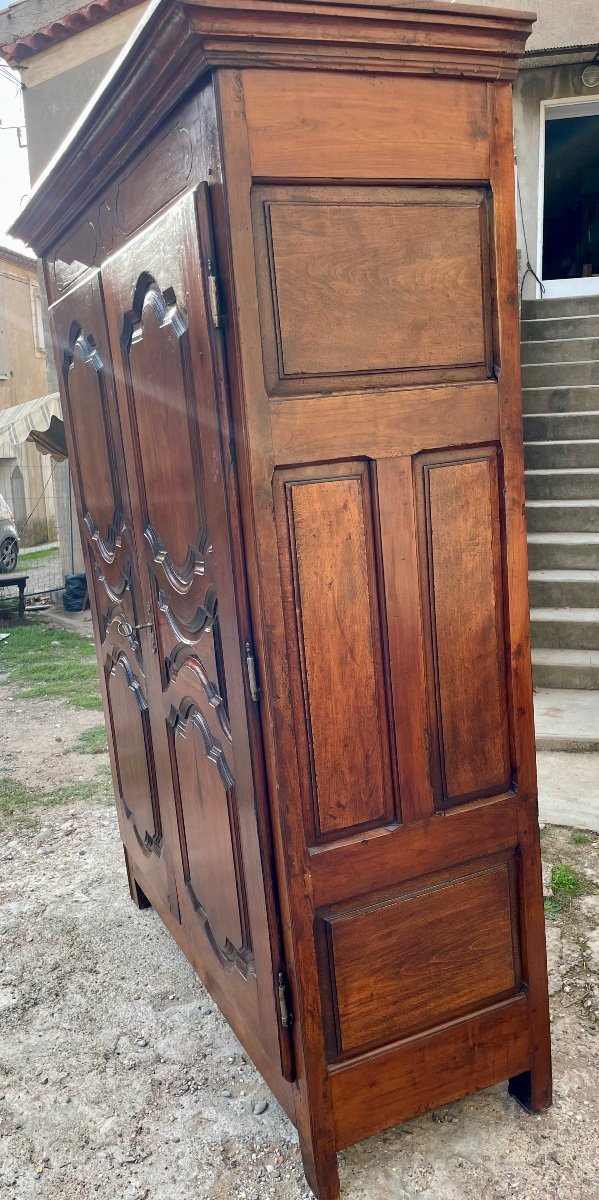 Armoire,,,,, Louis XIV, Régence En Noyer D’époque XVIIIem Siècle.-photo-8