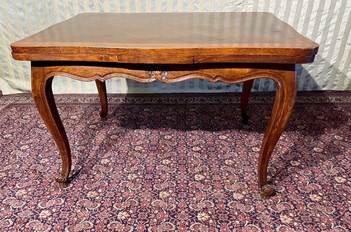 Dining Table, Louis XV, Provençal Period, 1900. -photo-4