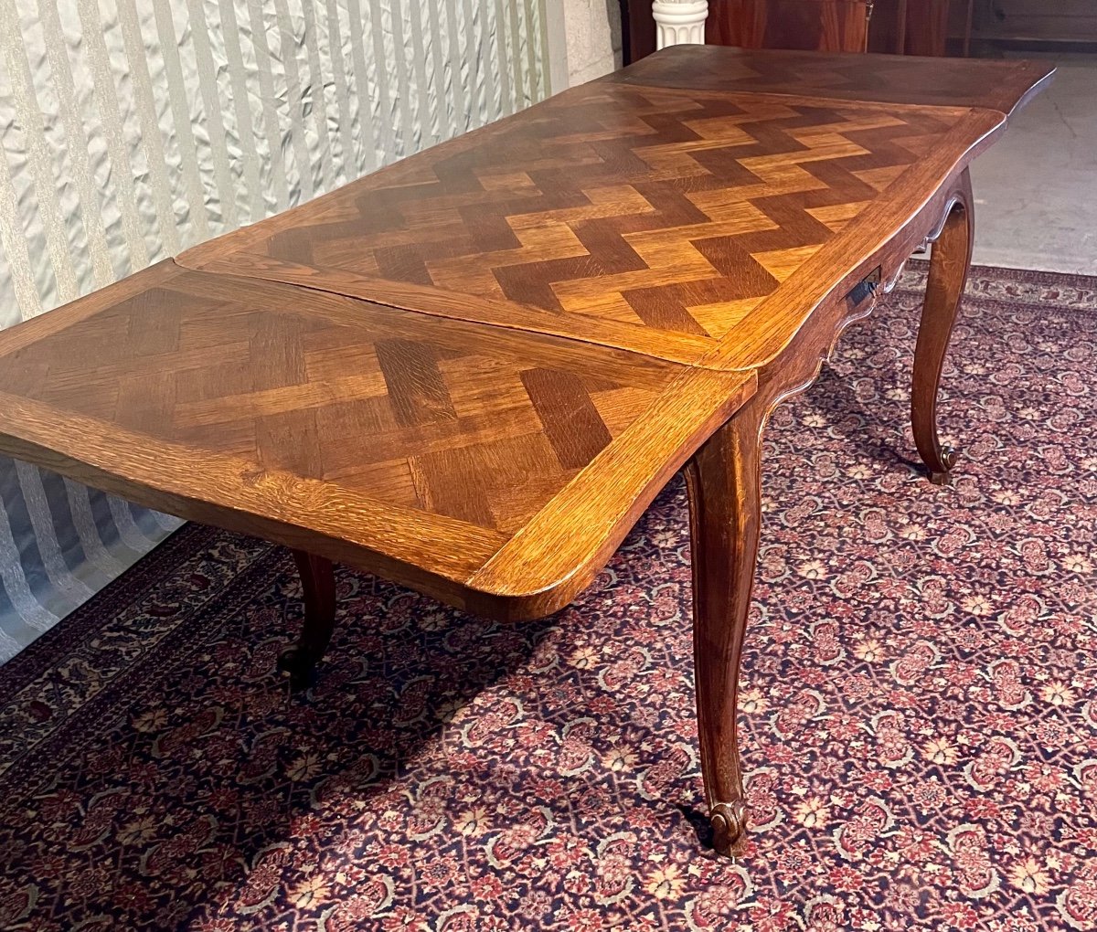 Dining Table, Louis XV, Provençal Period, 1900. -photo-2