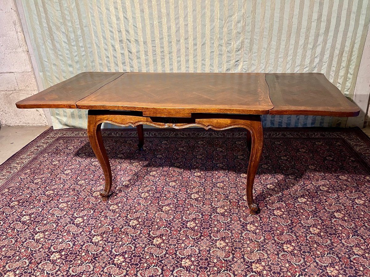 Dining Table, Louis XV, Provençal Period, 1900. -photo-3