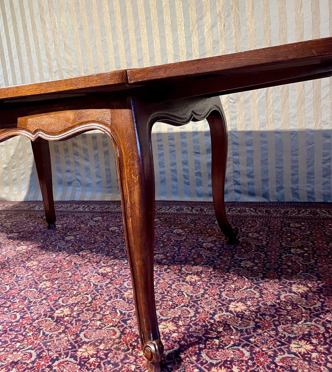 Dining Table, Louis XV, Provençal Period, 1900. -photo-6