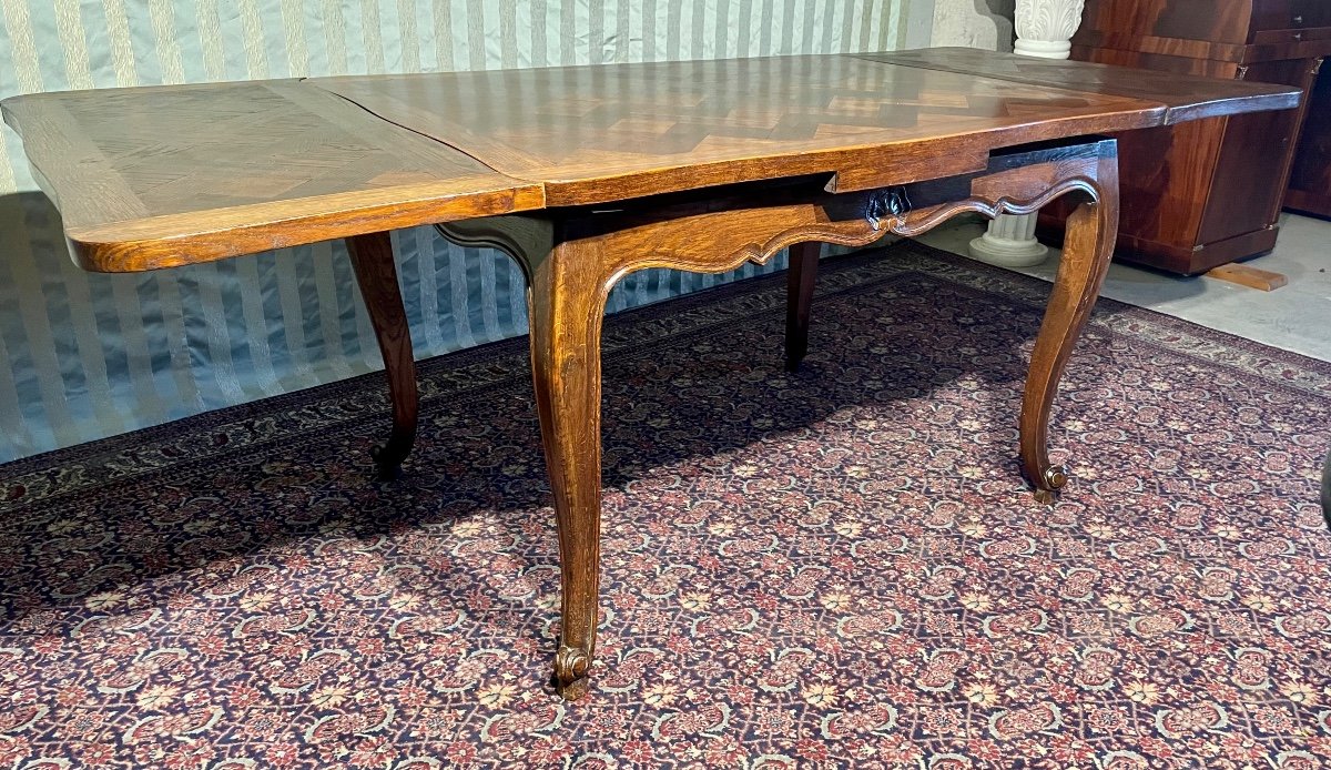 Dining Table, Louis XV, Provençal Period, 1900. -photo-7