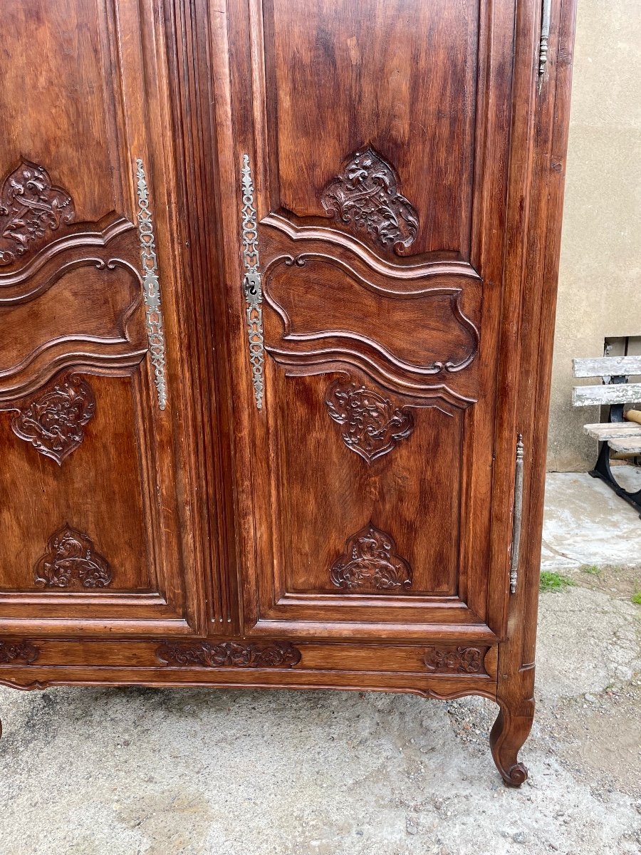 18th Century Regency Oak Wardrobe.-photo-5