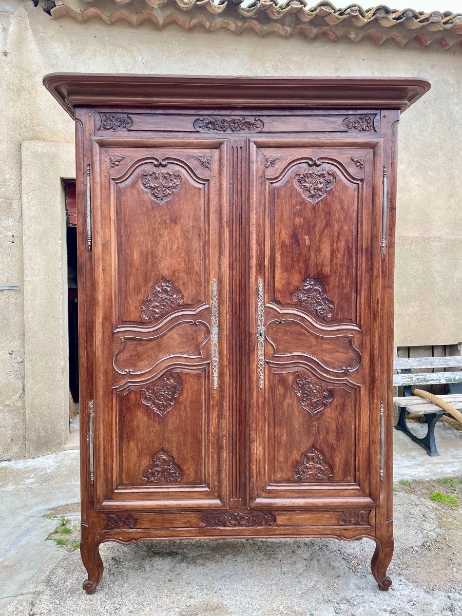 18th Century Regency Oak Wardrobe.