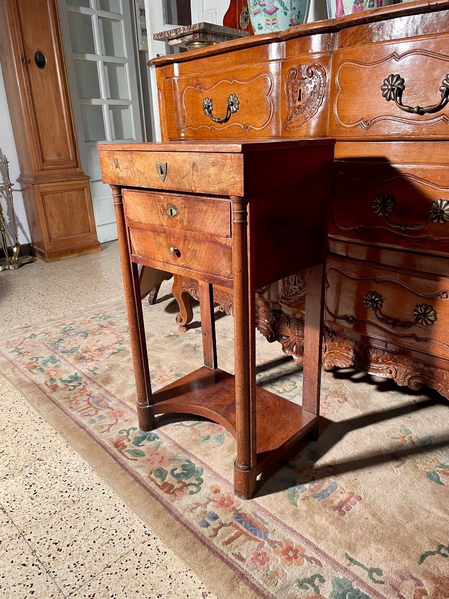 Mahogany Worker, Empire Period, 19th Century.-photo-2