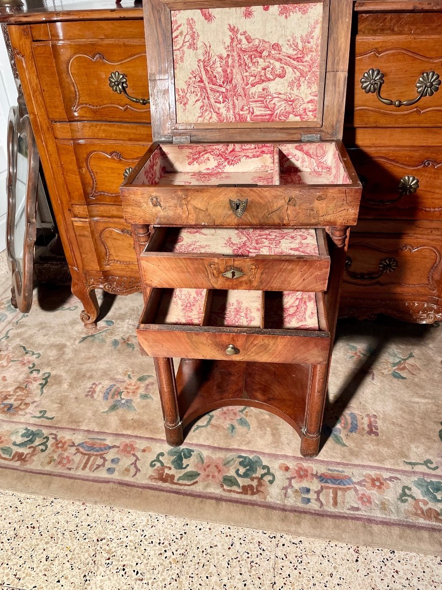 Mahogany Worker, Empire Period, 19th Century.-photo-1