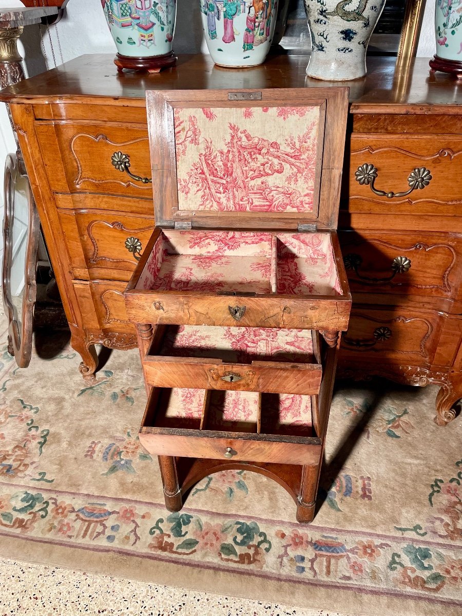 Mahogany Worker, Empire Period, 19th Century.-photo-2