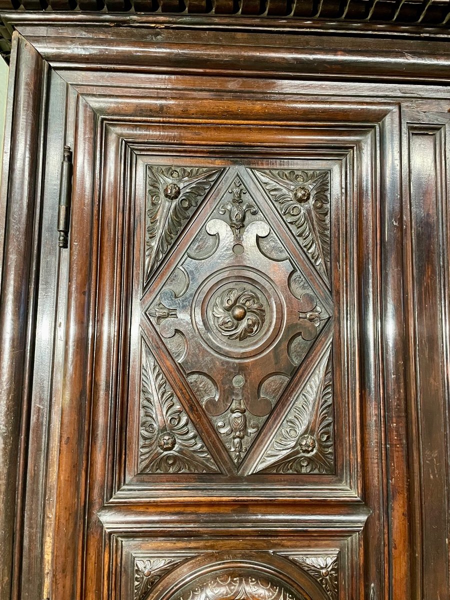 , Armoire,,,,,, Louis XIII, De Château D époque XVIIem Siècle.-photo-4