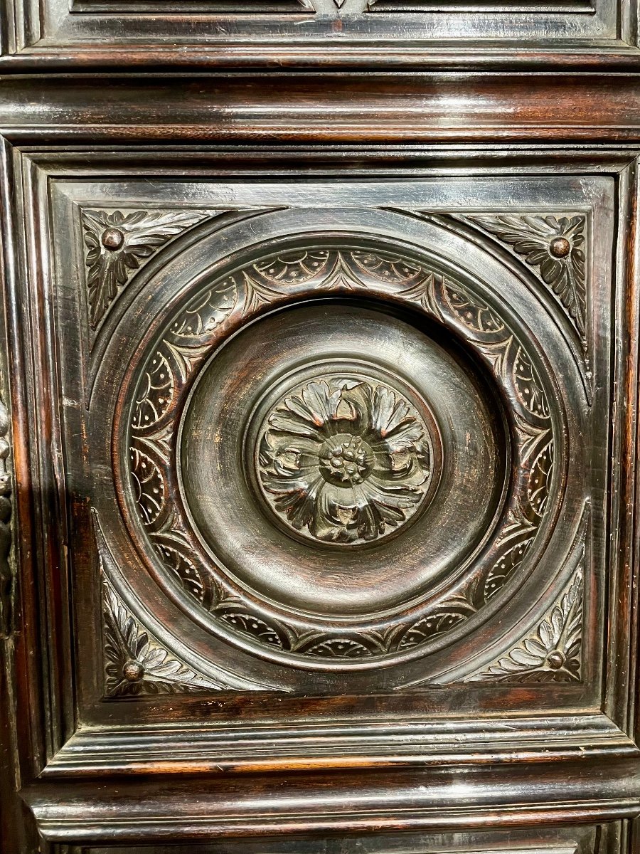 , Armoire,,,,,, Louis XIII, De Château D époque XVIIem Siècle.-photo-5